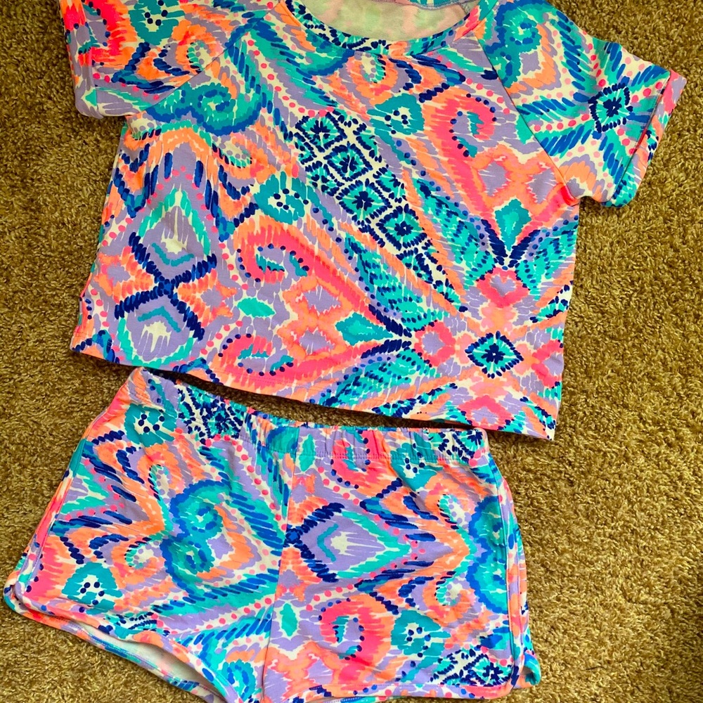 Lilly Pulitzer Mini Dossie Set Youth L
